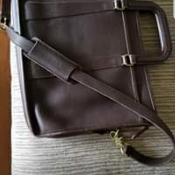 Vintage 90's Coach Embassy briefcase H5C-5282 - Picture 5 of 8